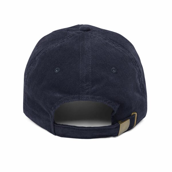 No Regrets Just Baguettes Embroidered Vintage Corduroy Cap - Image 4
