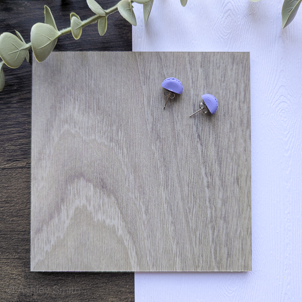 Handmade Macaron Earrings (5 Colors) - Image 7