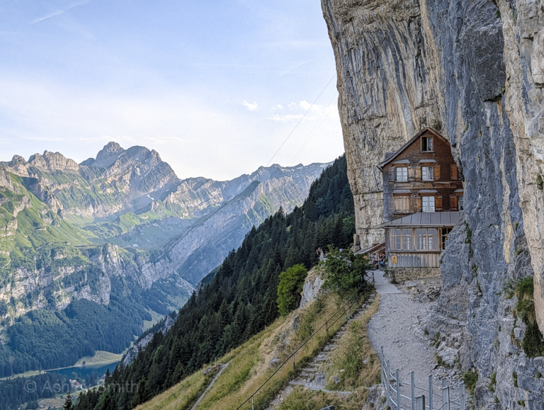 What It’s Like Staying at the Aescher Guesthouse Mountain Lodge